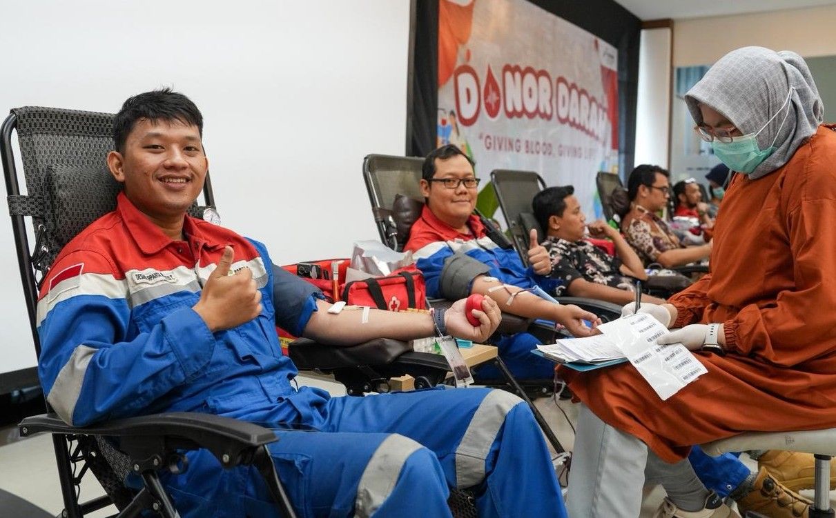 Peduli Kesehatan Pekerja, KPB Balikpapan Gencar Donor Darah dan Tes HIV 