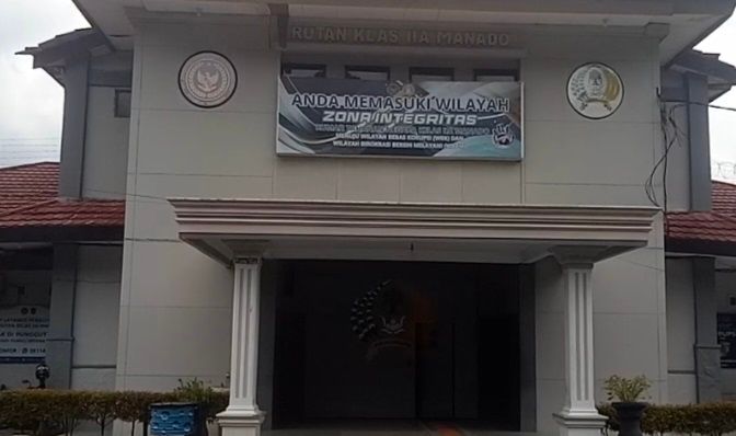 Rumah Tahanan Negara Kelas IIA Manado.