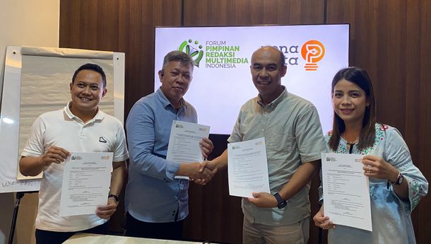 Industri Media Diperkuat, Forum Pemred Multimedia dan MitMe.id Resmi Kerja Sama