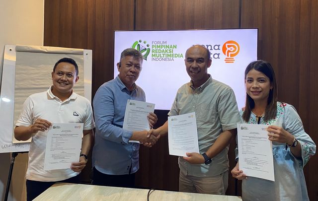 Industri Media Diperkuat, Forum Pemred Multimedia dan MitMe.id Resmi Kerja Sama