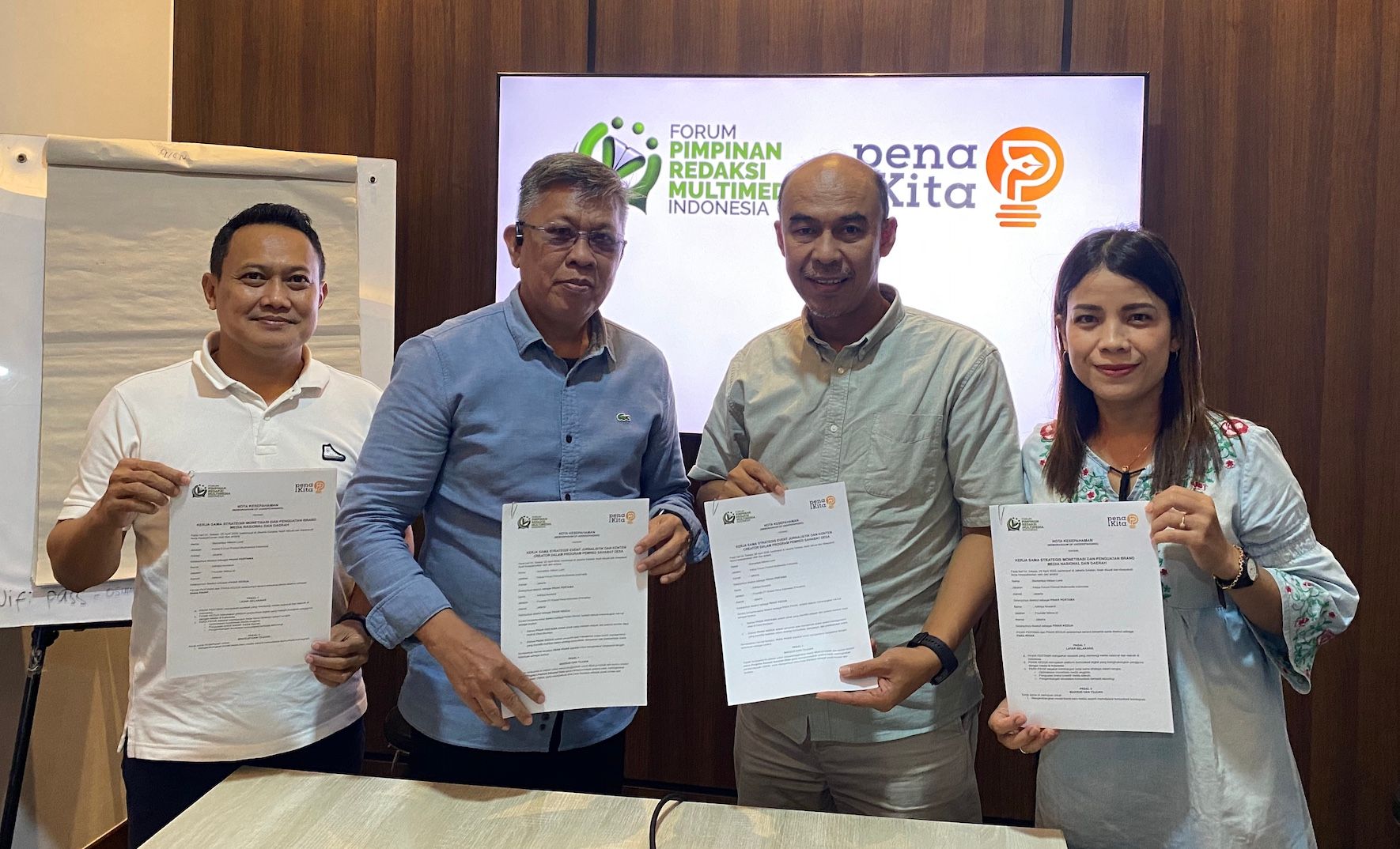 Sinergi Forum Pemred Multimedia dan MitMe.id, Perkuat Media Nasional & Daerah