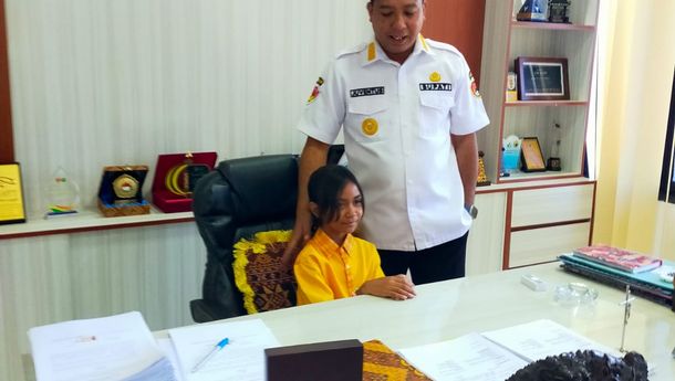 Terima Tur Literasi SDI St Yosef,  Bupati Sikka Dorong Budaya Baca Dini