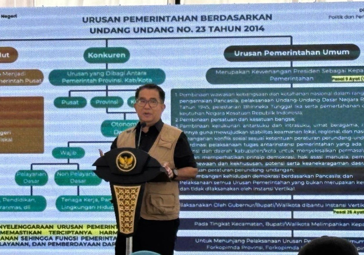 Direktur Jenderal Politik dan Pemerintahan Umum Kementerian Dalam Negeri, Akmal Malik, menegaskan pembinaan karakter generasi muda tidak cukup hanya melalui imbauan, melainkan harus diwujudkan dalam program konkret dan berkelanjutan