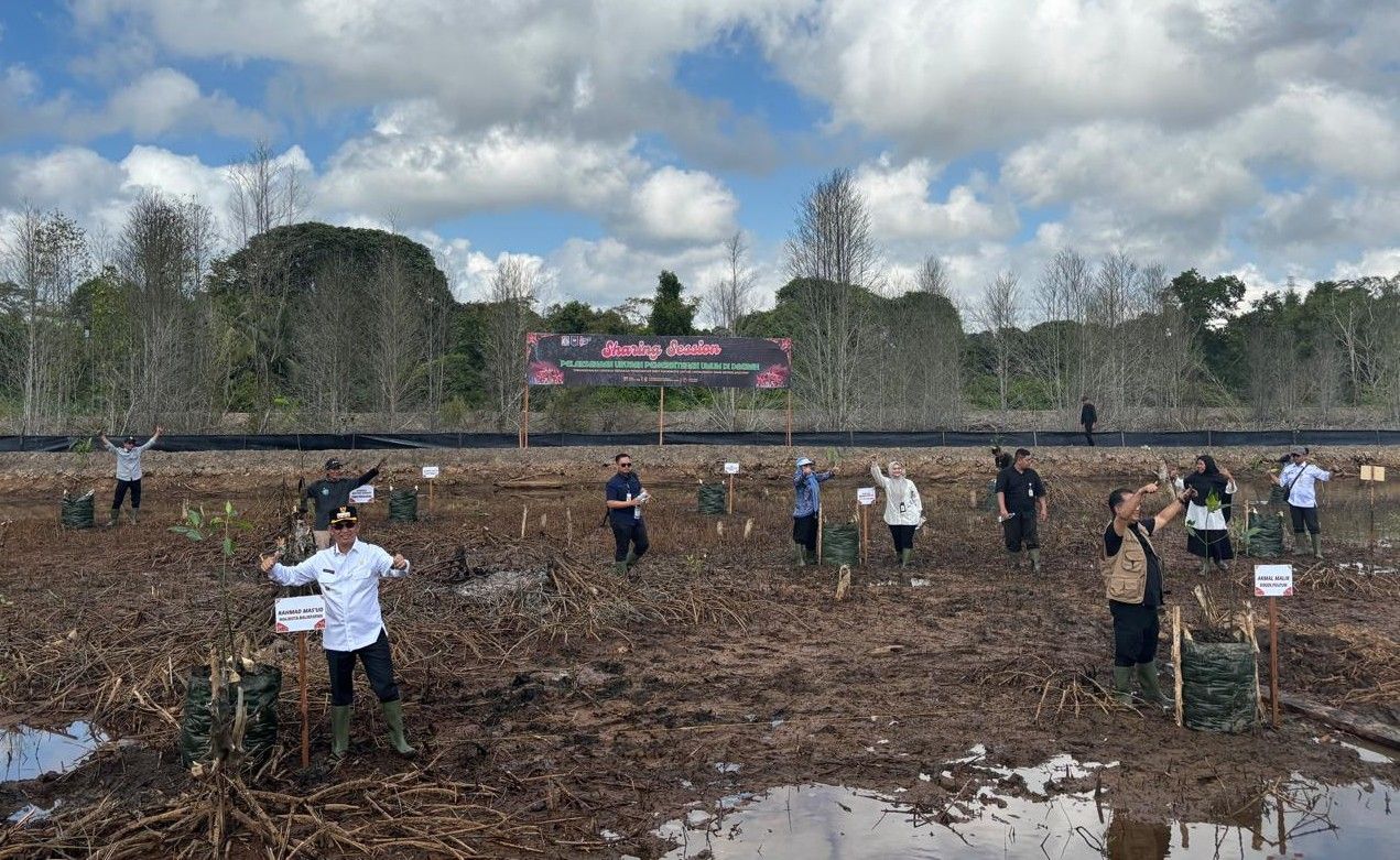 Bentuk Karakter Anak, Wali Kota Balikpapan Rahmad Mas'ud Mengajak Tanam Satu Pohon