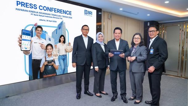 BRI Bukukan Pertumbuhan Laba 13,7% di Awal Tahun 2026