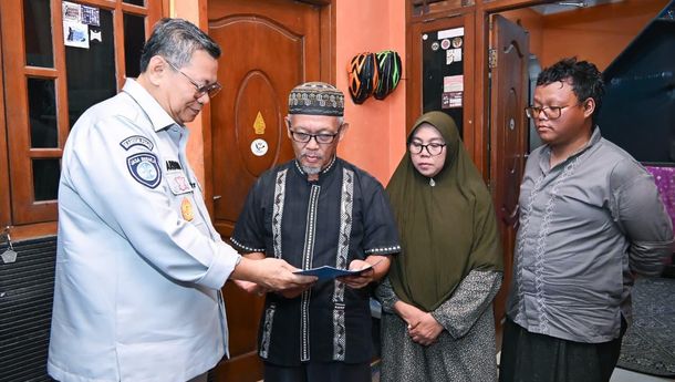 Ahli Waris Korban Meninggal Dunia Kecelakaan KRL Terima Santunan Jasa Raharja