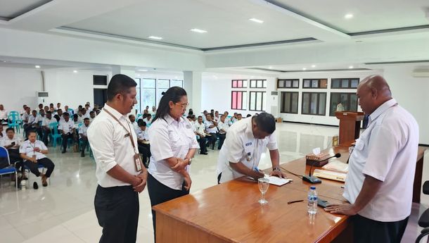 Wabup Sikka Tegas: PBB Mandek, PJ Kades Malas Akan Ditegur