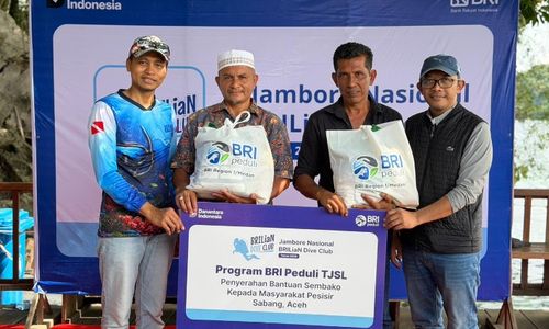 Pulihkan Ekosistem, Pekerja BRI Lakukan Transplantasi Terumbu Karang di Aceh