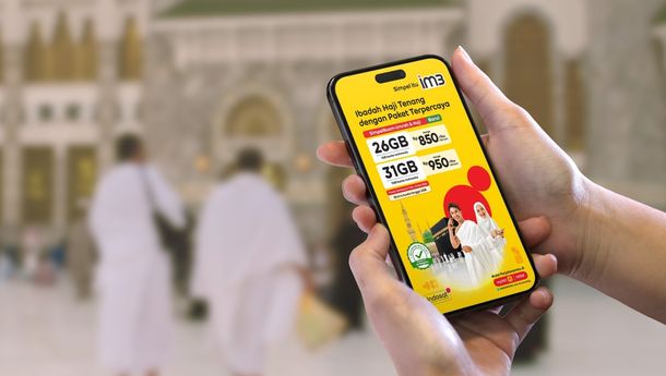 IM3 Hadirkan Paket SimpelRoam Haji, Ibadah Tenang Tanpa Khawatir