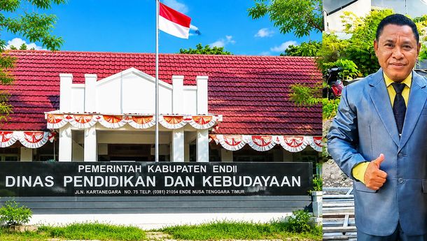 Venantius Minggu Dilantik Jadi Kadis Pendidikan Ende
