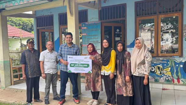 PTPN I Regional 7 Salurkan Bantuan Rp100 Juta untuk Renovasi PAUD Al Kausar
