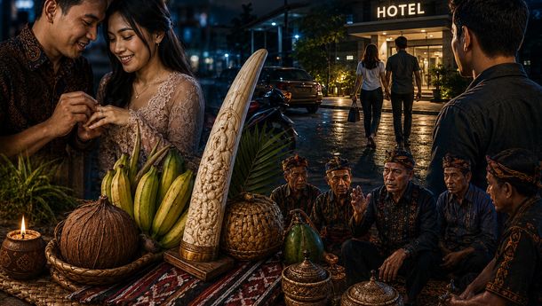 Tunangan Berakhir di Hotel, Adat Harus Ditegakkan