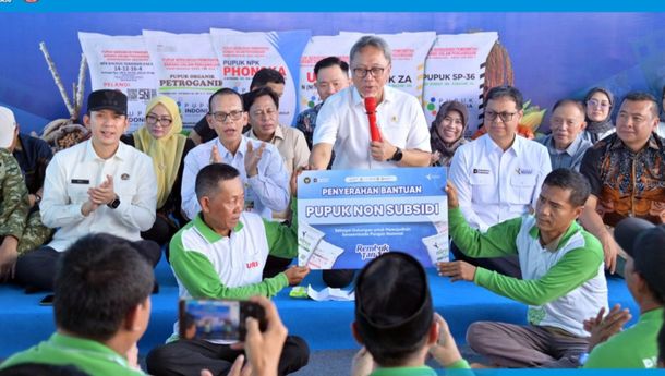 Zulkifli Hasan Pastikan Pupuk Lancar dan Harga Gabah Stabil di Lampung Selatan