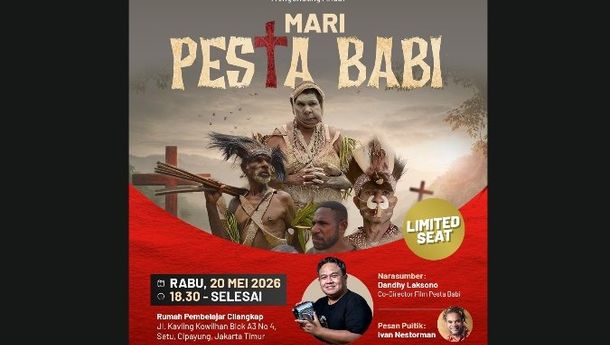 Warga  Sipil Nobar 'Pesta Babi', Negara Bukan Mesin Elektoral