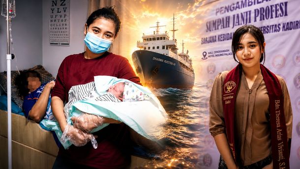 Aksi Heroik Bidan Muda Selamatkan Ibu dan Bayi di Tengah Laut