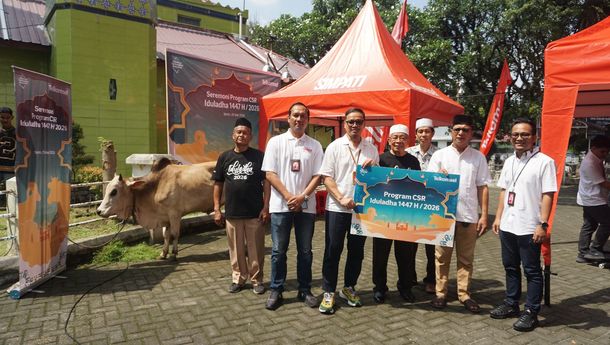 Telkomsel Salurkan Hewan Kurban Iduladha 1447 H