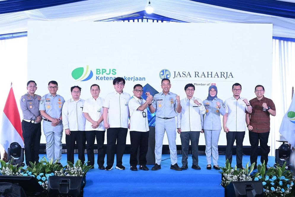 Jasa Raharja dan BPJS Ketenagakerjaan Integrasikan Aplikasi Layanan untuk Percepat Penjaminan Korban Kecelakaan Kerja di Jalan Raya.