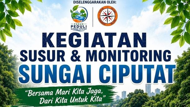 Warga Bentuk Forum Peduli Sungai Ciputat, Soroti Penyebab Banjir