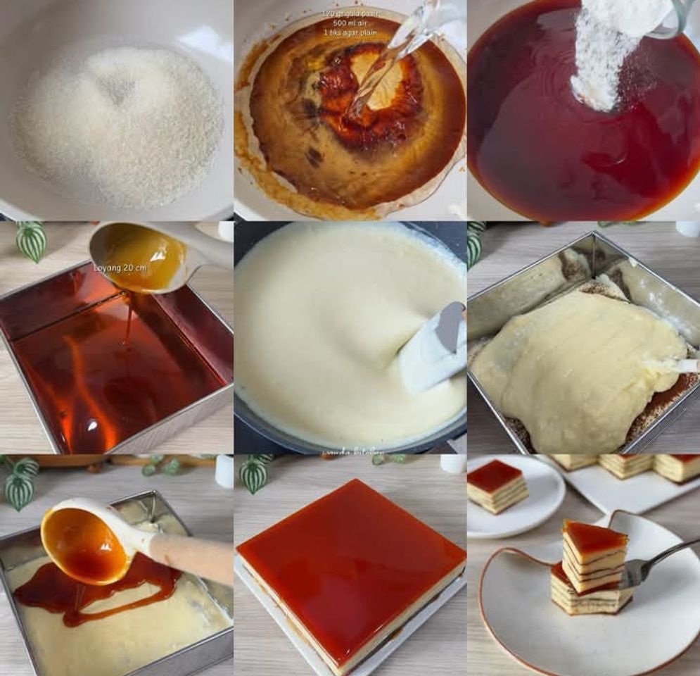 Puding Lapis Prancis