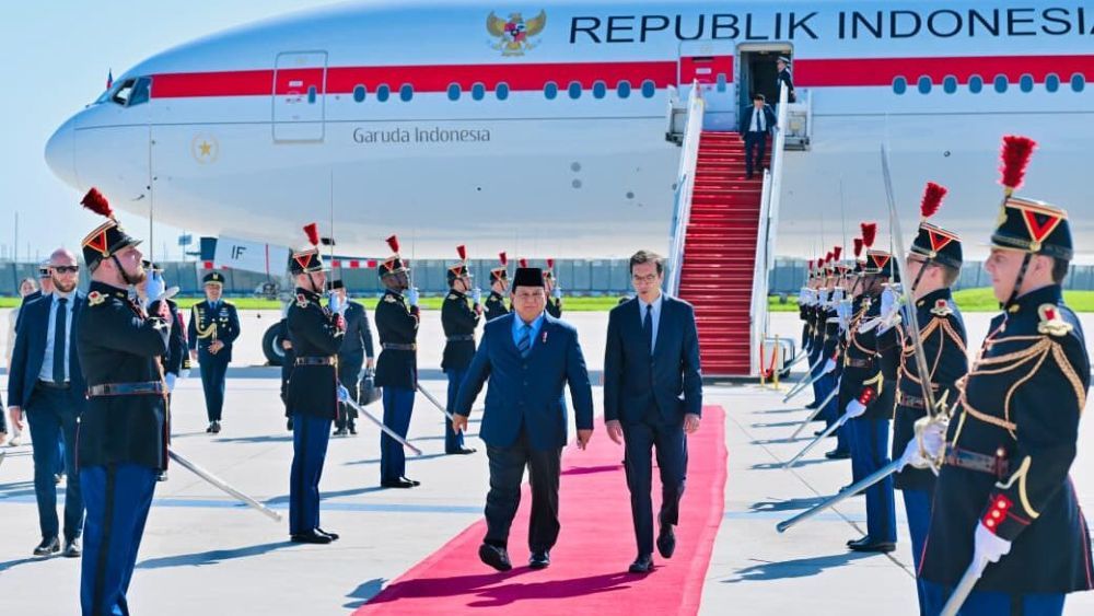 Presiden Prabowo Subianto berkunjung ke Prancis Selasa (26/5/2026).