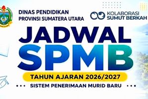 Pendaftaran SPMB SMA dan SMK Negeri Wilayah 1-6 Sumut
