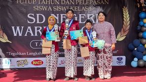 Ini Tiga Lulusan Terbaik SDN Warungboto Kota Yogyakarta