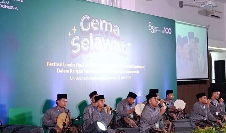 13 Tim Hadrah Tampil di Puncak Gema Selawat UII Yogyakarta