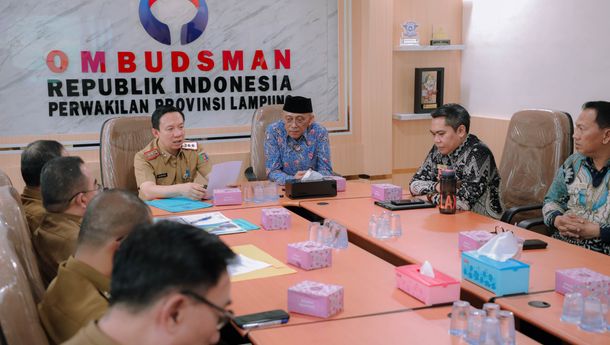 Sekdaprov Kunjungi Ombudsman, Bahas Peningkatan Pelayanan Publik