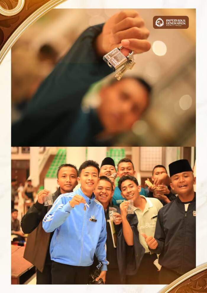 Sponsor Gembok Blossom Dukung Panggung Gembira Ponpes Gontor