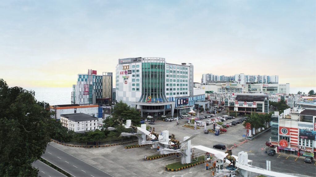 Kawasan bisnis Balikpapan Superblock yang dikembangkan PT Wulandari Bangun Laksana Tbk.