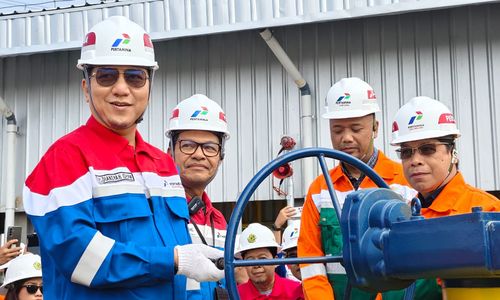 Kementerian ESDM, PGN dan Pertagas melaksanakan seremonial Commissioning Metering KHT dan Integrasi Sistem Transmisi Gas CISEM 2 dengan sistem transmisi Jawa Barat di Kandang Haur Timur