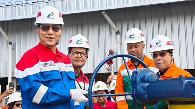 Kementerian ESDM, PGN dan Pertagas melaksanakan seremonial Commissioning Metering KHT dan Integrasi Sistem Transmisi Gas CISEM 2 dengan sistem transmisi Jawa Barat di Kandang Haur Timur