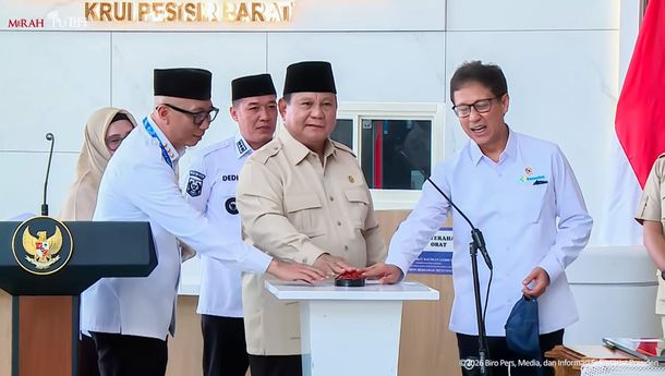 Resmikan RSUD di Pesisir Barat, Prabowo Tekankan Pelayanan Tanpa Korupsi