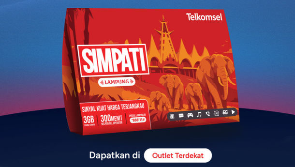 SIMPATI Special Lampung Hadirkan Paket Hemat, Kuota dan Nelpon Makin Terjangkau