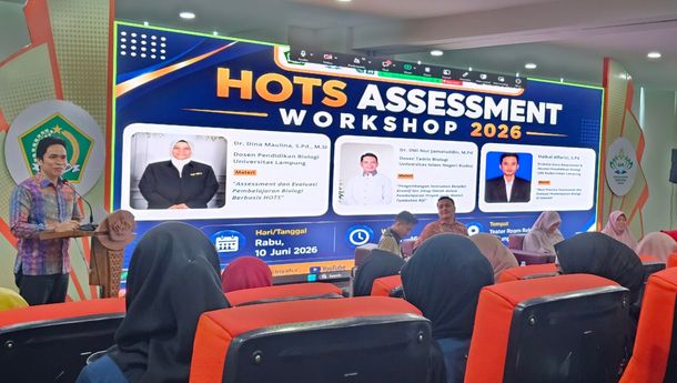 Prodi Pendidikan Biologi UIN RIL Gelar Workshop Penyusunan Asesmen Berbasis HOTS