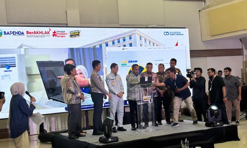 Bapenda Sumut mengundi 936 hadiah untuk wajib pajak yang telah membayar pajak kendaraan bermotornya tepat waktu