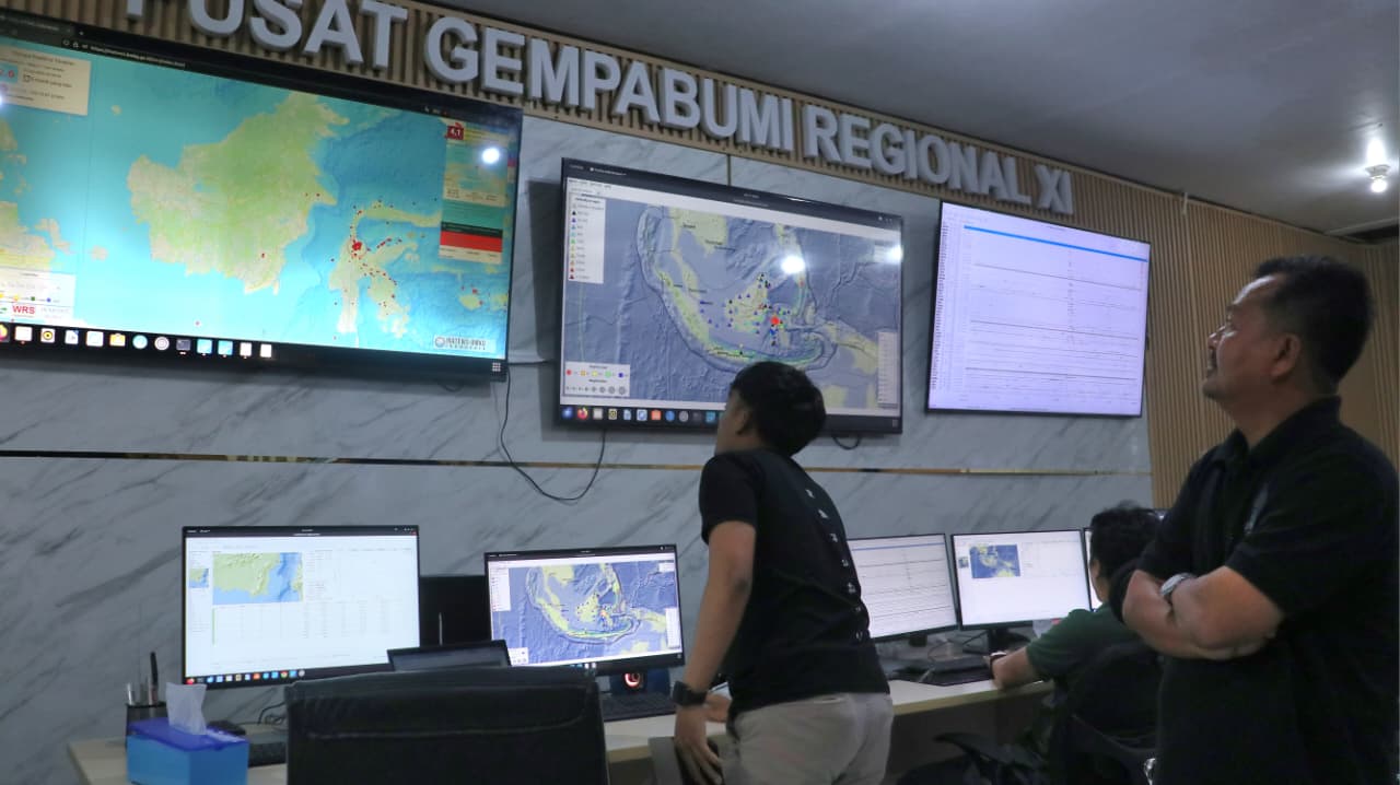 BMKG: Aktivitas Gempa Kalimantan Naik Tiga Kali Lipat Sejak 2021