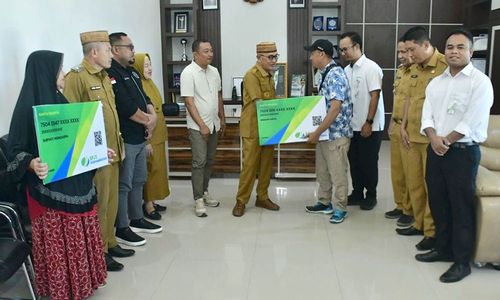 Bupati Saipul Puji Kontribusi PT IGL dan PT BTL Lindungi Pekerja Rentan
