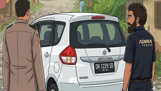 Terkait Penarikan Mobil, Warga Nagekeo Lapor Polisi, Adira Finance Bungkam