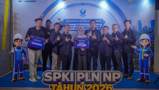 Inovasi SHINE, PLN NP UP Bandar Lampung Raih Juara II SPKI PLN NP 2026