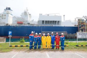 Kunjungan manajemen Petronas LNG dalam rangka Due Diligence Meeting dan Site Visit ke Terminal Arun, Lhokseumawe, Aceh