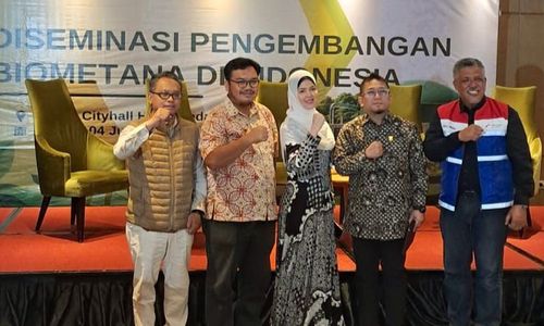 PGN Gagas, ambil bagian dalam diseminasi pengembangan biometana di Indonesia.  Forum diinisiasi Direktorat Jenderal EBTKE Kementerian ESDM di Grand City Hall Hotel, Medan 
