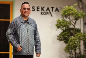 Muhammad David, pendiri dan pemilik Sekata Kopi