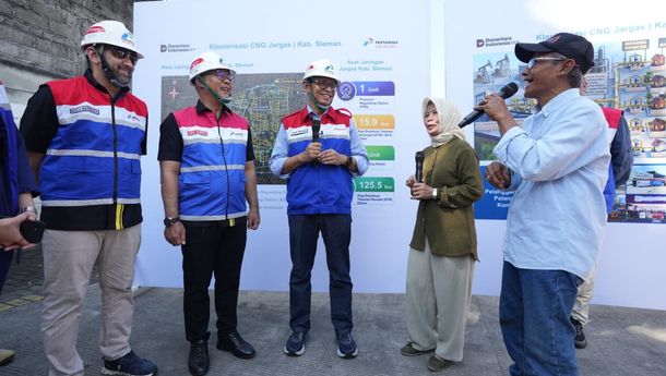 PGN Perluas Akses Gas Bumi di Sleman Lewat Inovasi CNG Clustering