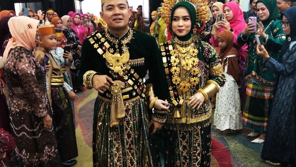 Andi Nizar dan Tasya Resmi Menikah, Akad Khidmat di Masjid Agung Bone
