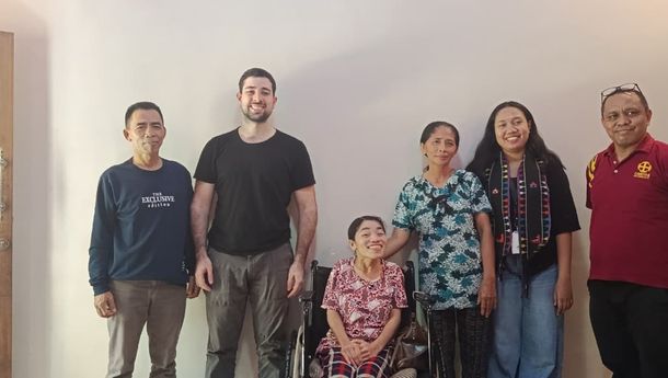 Karina KWI dan Caritas Italiana Verifikasi Program Inklusi Disabilitas di  Mabar