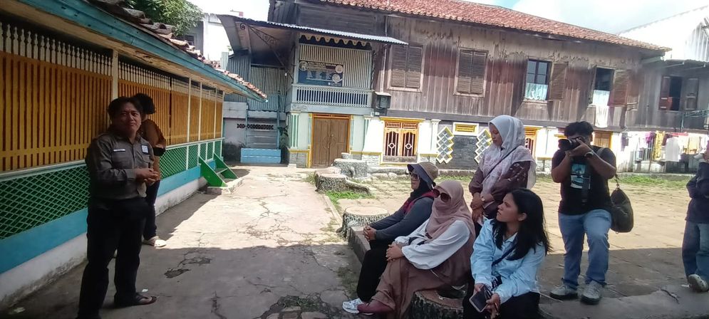 Suasana di Kampung Perigi, 2 Ulu Palembang, Sumsel
