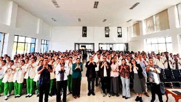 KKN Tematik Unika Ruteng Fokus Cegah Stunting dan Literasi