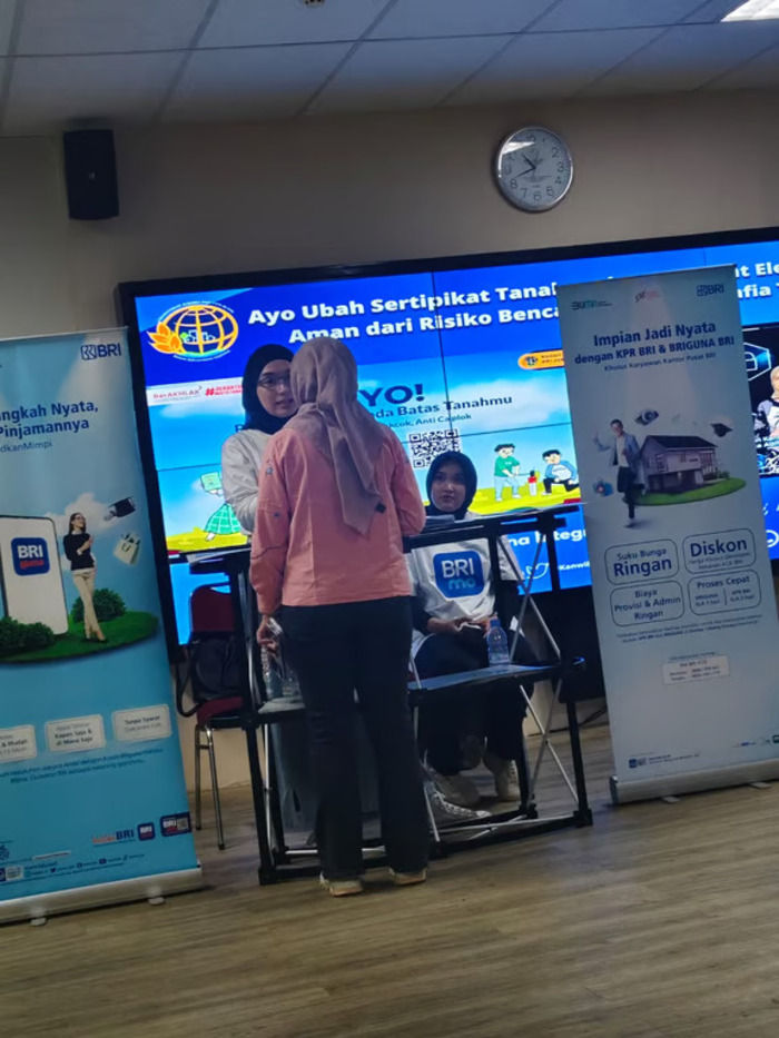Olahraga Bersama dan Sosialisasi BRIGuna Karya di Lingkungan BPN