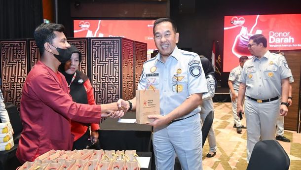 Jasa Raharja Donor Darah Peringati HUT Jakarta ke-499